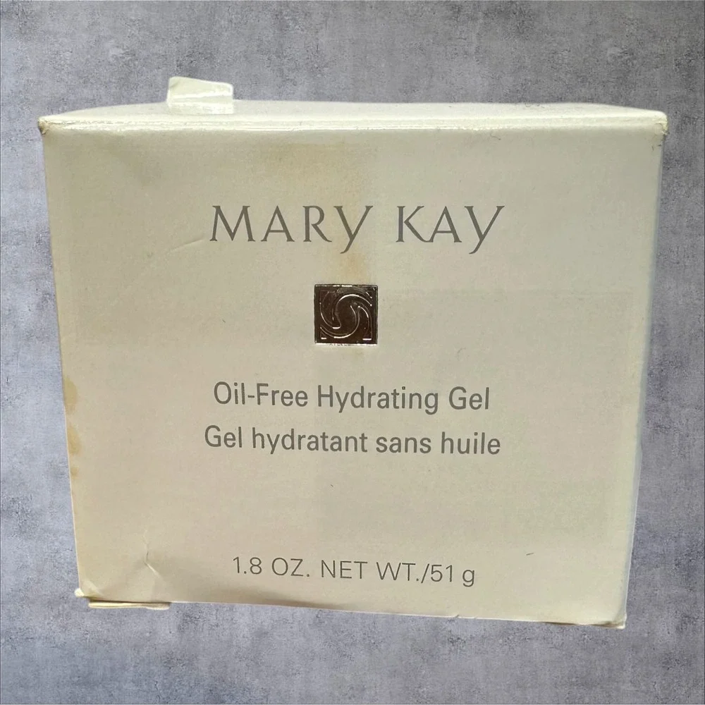Mary Kay Oil-Free Hydrating Gel 549300 Normal to Oily 1.8 oz New Purple Jar - Picture 2 of 7
